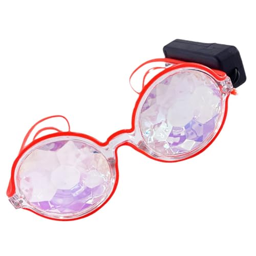 YIZITU Leuchtende Brille, LED-Brille, Partybrille, leuchtet im Dunkeln, blinkende Brille, Partyzubehör für Teenager YIZITU Leuchtende Brille, LED-Brille, Partybrille, leuchtet im Dunkeln, blinkende Brille, Partyzubehör für Teenager von YIZITU