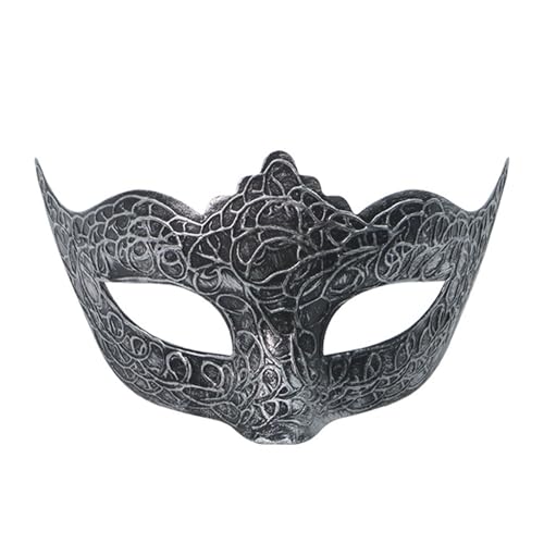 YIZITU Maskerade Venezianer-Party, Halloween-Kostüm, Karneval für Damen und Herren, halbes Gesicht von YIZITU
