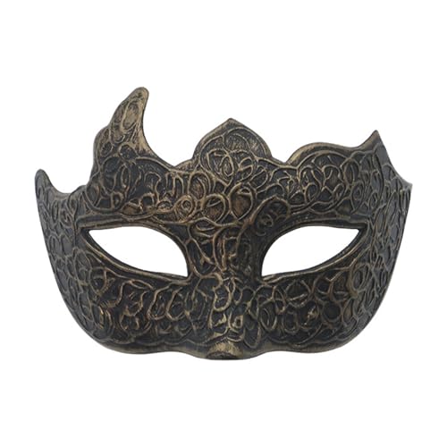 YIZITU Maskerade Venezianer-Party, Halloween-Kostüm, Karneval für Damen und Herren, halbes Gesicht von YIZITU