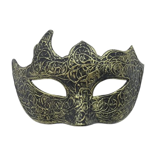 YIZITU Maskerade Venezianer-Party, Halloween-Kostüm, Karneval für Damen und Herren, halbes Gesicht von YIZITU