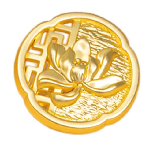 YIZITU Metallknopf, hohl, Blume, zum Nähen, für chinesische Kleider, Kleidung, Strickjacken, Mantel, Kleid, 18 mm, 20 mm, 23 mm YIZITU Metallknopf, hohl, Blume, zum Nähen, für chinesische Kleider, Kleidung, Strickjacken, Mantel, Kleid, 18 mm, 20 mm, 23 mm von YIZITU