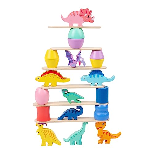 YIZITU Niedliche Holzstapler Puzzle Bildungsausgleichsaktivitäten Spielzeug Für 3 + Jahre Lang Farbenfrohe Blöcke Geschenk Für Kinder Pyramiden Stapelblöcke Kleinkinder Holzspiel YIZITU Niedliche Holzstapler Puzzle Bildungsausgleichsaktivitäten Spielzeug Für 3 + Jahre Lang Farbenfrohe Blöcke Geschenk Für Kinder Pyramiden Stapelblöcke Kleinkinder Holzspiel von YIZITU