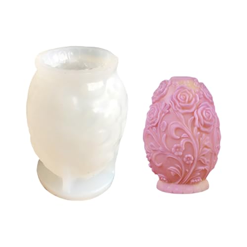 YIZITU Osterformen, Gießformen, Tulpen, Eier, Silikonformen, Epoxidharz, Gips, Ornament, Ostern, Silikon, Eier, Gips, Gießen von YIZITU