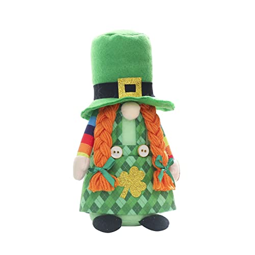YIZITU Patrick's Day Irischer Hutpuppe, dekoratives Spielzeug für Restaurant, Esstisch, Dekoration von YIZITU