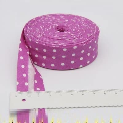 Bedrucktes Schrägband aus Baumwolle, 25 mm x 5 m, gefaltet Bedrucktes Schrägband aus Baumwolle, 25 mm x 5 m, gefaltet von YJBEAPT
