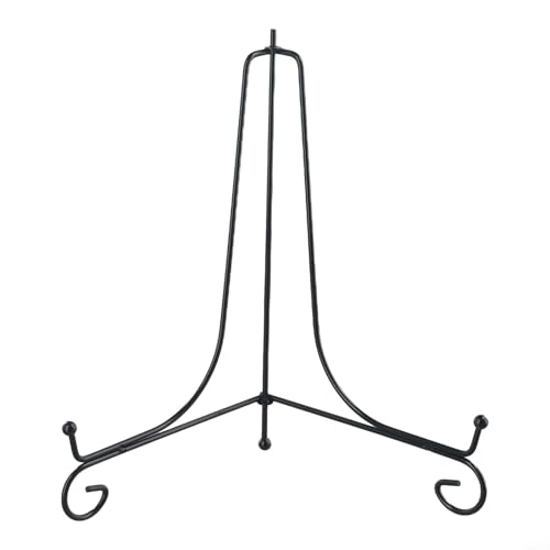 YJDOORPLAY Eleganter Staffelei-Ständer aus Eisen zum Präsentieren von Gegenständen, perfekte Ergänzung für jeden Raum (25,4 cm) von YJDOORPLAY
