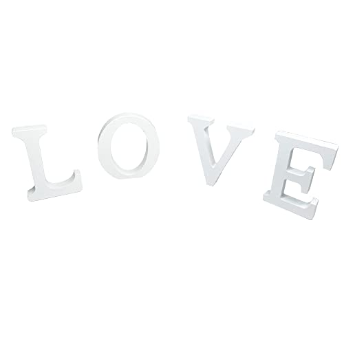 LOVE Dekorative Holzbuchstaben LOVE Dekorative Holzbuchstaben Holzbuchstaben Deko Holzbuchstaben Love für Hochzeit Rustikale Wohndekoration für das Wohnzimmer -Landhausdekoration, Weiß LOVE Dekorative Holzbuchstaben LOVE Dekorative Holzbuchstaben Holzbuchstaben Deko Holzbuchstaben Love für Hochzeit Rustikale Wohndekoration für das Wohnzimmer -Landhausdekoration, Weiß von YJFY