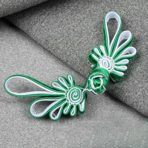 10 Paar Froschknöpfe, Stoffknöpfe mit chinesischem Knoten, für Tang-Anzug, Taschen, Einladungskarten, Dekoration, Nähzubehör, 10–10,5 x 3,3 cm 10 Paar Froschknöpfe, Stoffknöpfe mit chinesischem Knoten, für Tang-Anzug, Taschen, Einladungskarten, Dekoration, Nähzubehör, 10–10,5 x 3,3 cm von YJMYZ