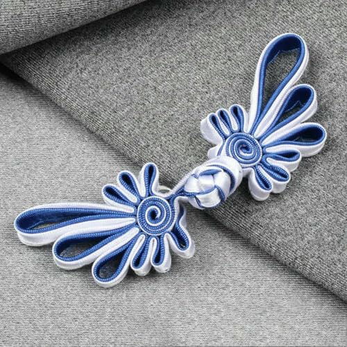 10 Paar Froschknöpfe, Stoffknöpfe mit chinesischem Knoten, für Tang-Anzug, Taschen, Einladungskarten, Dekoration, Nähzubehör, 15–10,5 x 3,3 cm 10 Paar Froschknöpfe, Stoffknöpfe mit chinesischem Knoten, für Tang-Anzug, Taschen, Einladungskarten, Dekoration, Nähzubehör, 15–10,5 x 3,3 cm von YJMYZ