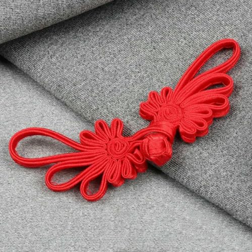 10 Paar Froschknöpfe, Stoffknöpfe mit chinesischem Knoten, für Tang-Anzug, Taschen, Einladungskarten, Dekoration, Nähzubehör, 16–10,5 x 3,3 cm 10 Paar Froschknöpfe, Stoffknöpfe mit chinesischem Knoten, für Tang-Anzug, Taschen, Einladungskarten, Dekoration, Nähzubehör, 16–10,5 x 3,3 cm von YJMYZ