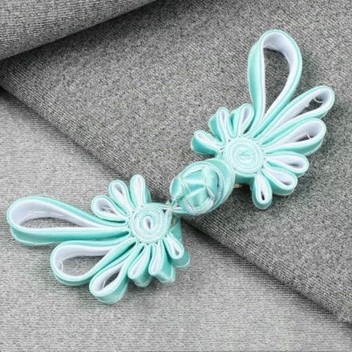 10 Paar Froschknöpfe, Stoffknöpfe mit chinesischem Knoten, für Tang-Anzug, Taschen, Einladungskarten, Dekoration, Nähzubehör, 21, 10,5 x 3,3 cm 10 Paar Froschknöpfe, Stoffknöpfe mit chinesischem Knoten, für Tang-Anzug, Taschen, Einladungskarten, Dekoration, Nähzubehör, 21, 10,5 x 3,3 cm von YJMYZ