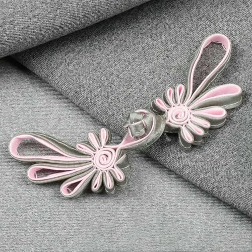 10 Paar Froschknöpfe, Stoffknöpfe mit chinesischem Knoten, für Tang-Anzug, Taschen, Einladungskarten, Dekoration, Nähzubehör, 24 x 10,5 x 3,3 cm 10 Paar Froschknöpfe, Stoffknöpfe mit chinesischem Knoten, für Tang-Anzug, Taschen, Einladungskarten, Dekoration, Nähzubehör, 24 x 10,5 x 3,3 cm von YJMYZ