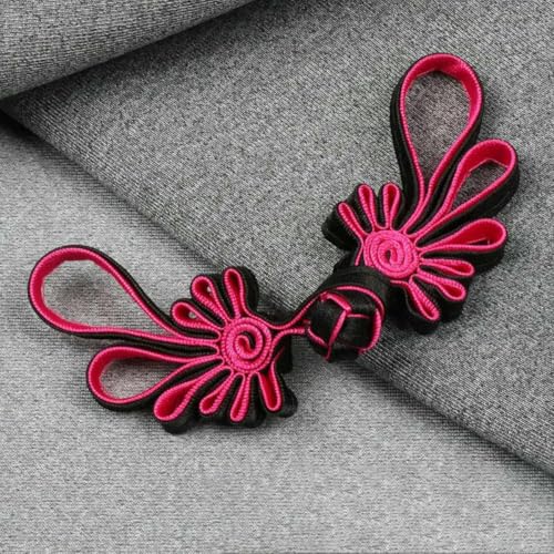 10 Paar Froschknöpfe, Stoffknöpfe mit chinesischem Knoten, für Tang-Anzug, Taschen, Einladungskarten, Dekoration, Nähzubehör, 25–10,5 x 3,3 cm 10 Paar Froschknöpfe, Stoffknöpfe mit chinesischem Knoten, für Tang-Anzug, Taschen, Einladungskarten, Dekoration, Nähzubehör, 25–10,5 x 3,3 cm von YJMYZ