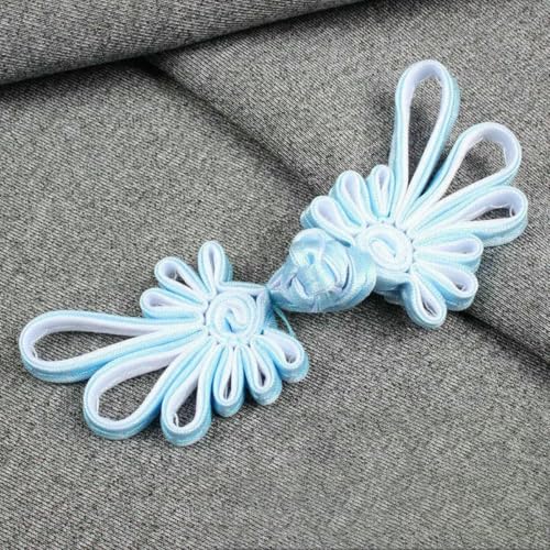 10 Paar Froschknöpfe, Stoffknöpfe mit chinesischem Knoten, für Tang-Anzug, Taschen, Einladungskarten, Dekoration, Nähzubehör, 5–10,5 x 3,3 cm 10 Paar Froschknöpfe, Stoffknöpfe mit chinesischem Knoten, für Tang-Anzug, Taschen, Einladungskarten, Dekoration, Nähzubehör, 5–10,5 x 3,3 cm von YJMYZ