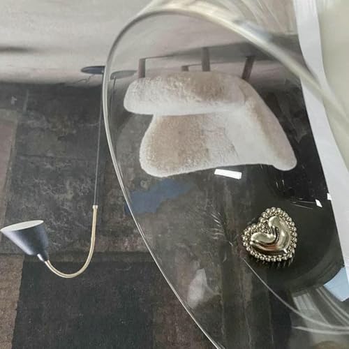 10 Stück herzförmige Knöpfe, schöne, leuchtend gold-/silberfarbene Metallknöpfe mit Schaft, Damenbekleidungszubehör, Silber, 18 mm von YJMYZ