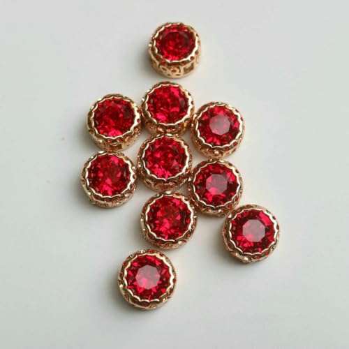 10 teil/los DIY herz kristall tasten zirkonia taste für mantel Strass CZ schmuck nähen tasten für kleidung-rot 10 teil/los DIY herz kristall tasten zirkonia taste für mantel Strass CZ schmuck nähen tasten für kleidung-rot von YJMYZ