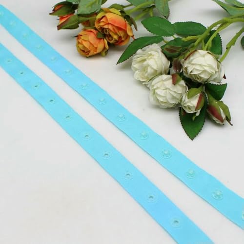 2/5 Yards/Los Harz-Druckknöpfe, runde Druckknöpfe, Druckknöpfe, Gürtelschnalle für Kleidung, Bänder, Kleidungsstücke, Zubehör-25-luse-5 Yards von YJMYZ