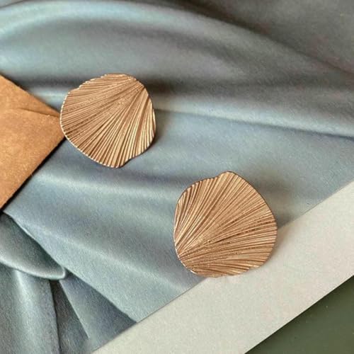 2 Stück/Los: Mattsandgoldfarbene Metallknöpfe, hohle Blätter, muschelförmige dekorative Knöpfe, DIY-Kleidungszubehör, YS201012-4-YS609-42-25MM 2 Stück/Los: Mattsandgoldfarbene Metallknöpfe, hohle Blätter, muschelförmige dekorative Knöpfe, DIY-Kleidungszubehör, YS201012-4-YS609-42-25MM von YJMYZ