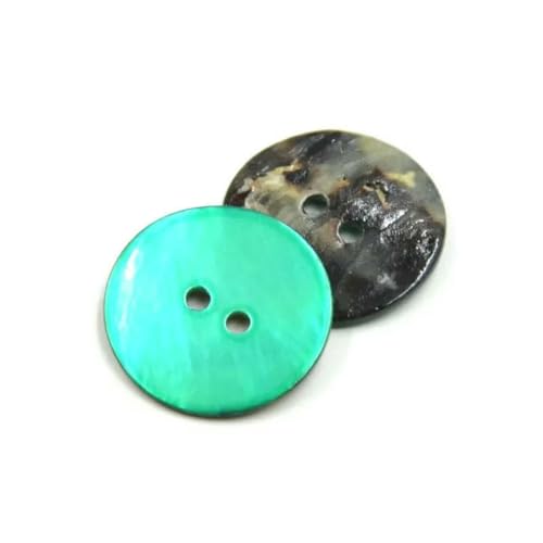 50 Stück bunte Muschelknöpfe, Druckknöpfe für Kleidung, dekorierte Knöpfe für Kunsthandwerk, Knöpfe für Babykleidung, Nähzubehör, Grün, 15 mm 50 Stück bunte Muschelknöpfe, Druckknöpfe für Kleidung, dekorierte Knöpfe für Kunsthandwerk, Knöpfe für Babykleidung, Nähzubehör, Grün, 15 mm von YJMYZ