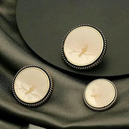 6 Stück 18 mm 22 mm 25 mm Vogeldekor Metallperlen Gold Baby Schwarz Jeansknöpfe für Kleidung Handwerk Handarbeiten Nähen Günstig -1-25 mm 6 Stück 6 Stück 18 mm 22 mm 25 mm Vogeldekor Metallperlen Gold Baby Schwarz Jeansknöpfe für Kleidung Handwerk Handarbeiten Nähen Günstig -1-25 mm 6 Stück von YJMYZ