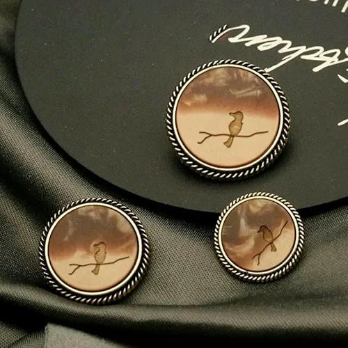 6 Stück 18 mm 22 mm 25 mm Vogeldekor Metallperlen Gold Baby Schwarz Jeansknöpfe für Kleidung Handwerk Handarbeiten Nähen Günstig -3-18mm 6 Stück 6 Stück 18 mm 22 mm 25 mm Vogeldekor Metallperlen Gold Baby Schwarz Jeansknöpfe für Kleidung Handwerk Handarbeiten Nähen Günstig -3-18mm 6 Stück von YJMYZ