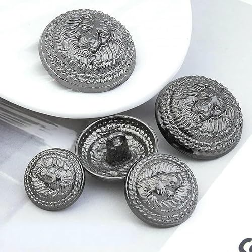 Retro-Perlen-Gold-Metallknopf, luxuriöse Strass-Mantelknöpfe für Damen, DIY-Kleidung, Anzug, Nähen, Aufnähen, Botones-Zubehör, 08–25 mm, 5 Stück Retro-Perlen-Gold-Metallknopf, luxuriöse Strass-Mantelknöpfe für Damen, DIY-Kleidung, Anzug, Nähen, Aufnähen, Botones-Zubehör, 08–25 mm, 5 Stück von YJMYZ