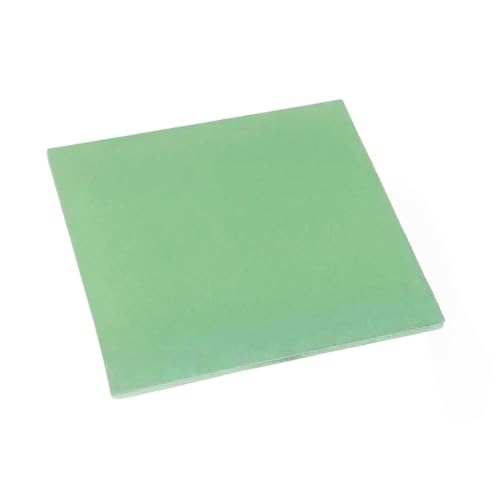 G10 Fiberglasplatte for Bastelbedarf und 3D-Druck, FR4 Epoxidharz-Glasfaserplatte, Hellgrün, 1 Stück(150X150MMX1.5MM) von YJQHODY