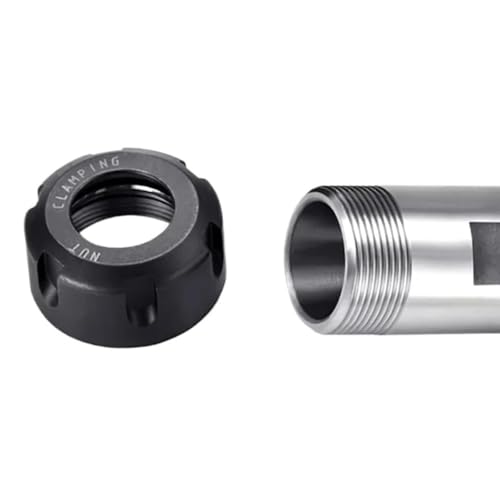 YJQHODY 1 Satz Verlängerungsstangen-Spannzange for Spindelmotorwelle, Spindelstangen-Spannfutter-Werkzeugsatz, Präzisionsmutter vom Typ 0,005 A(12 * 8 * 5mm) von YJQHODY