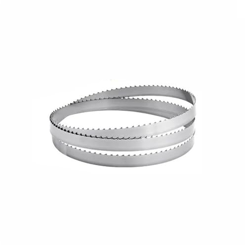 YJQHODY 1 Stück 4T * 16 mm Sägeblatt for gefrorenes Fleisch und Knochen, schnell schneidendes Bandsägeblatt for die Verarbeitung von Fleisch und Knochen(2000MM) von YJQHODY