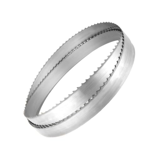 YJQHODY 1 Stück Bandsägeblatt, Teilung 1,2–1,8 mm, 3454 x 16 x 0,8 mm, Wolframstahl, Hartmetallzähne, Sägeblatt for Hartholz YJQHODY 1 Stück Bandsägeblatt, Teilung 1,2–1,8 mm, 3454 x 16 x 0,8 mm, Wolframstahl, Hartmetallzähne, Sägeblatt for Hartholz von YJQHODY