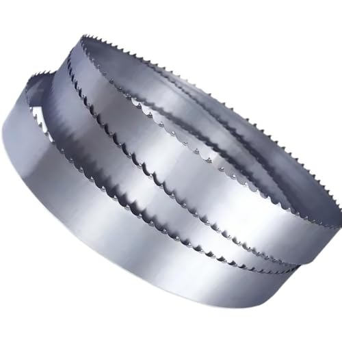 YJQHODY 1 Stück Bandsägeblatt 3607 x 30 x 0,9 mm, Bandsägeblatt mit Hartmetallzähnen aus Kohlenstoffstahl for horizontalen Schneiden von Hartholz YJQHODY 1 Stück Bandsägeblatt 3607 x 30 x 0,9 mm, Bandsägeblatt mit Hartmetallzähnen aus Kohlenstoffstahl for horizontalen Schneiden von Hartholz von YJQHODY