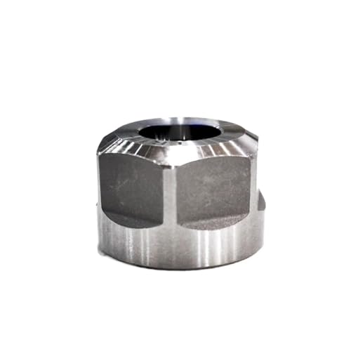 YJQHODY 1 Stück ER11-Spannmutter, M13x0,75 M14x0,75 M15x0,75 M15x1 Kompakte Spannzangen-Spannmutter for CNC-Drehmaschinenwerkzeuge(8.8 * 12.7 * 19mm) von YJQHODY