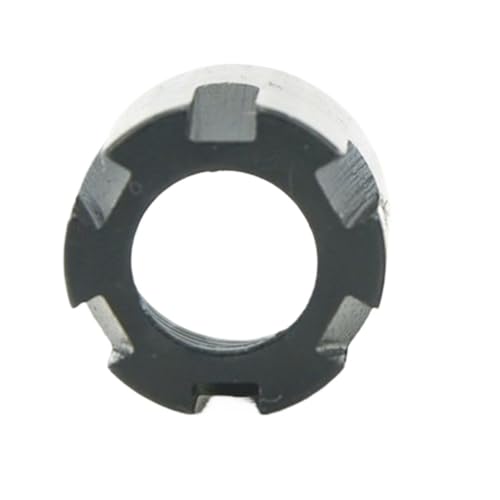 YJQHODY 1 Stück ER11-Spannmutter, M13x0,75 M14x0,75 M15x0,75 M15x1 Kompakte Spannzangen-Spannmutter for CNC-Drehmaschinenwerkzeuge(8.8 * 14 * 16.5mm) von YJQHODY