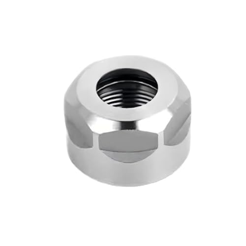 YJQHODY 1 Stück ER20 A/M-Spannzangenmutter, hochharte Metall-Spannzangenmutter for Fräserhalter(WHITE) von YJQHODY