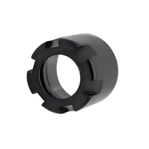 YJQHODY 1 Stück ER8-ER40 Spannzangenmutter Typ A/M/UM, M14x0,75 Hochpräzise Metallspannzangenmutter for CNC-Maschinenfutter(M10x0.75) von YJQHODY