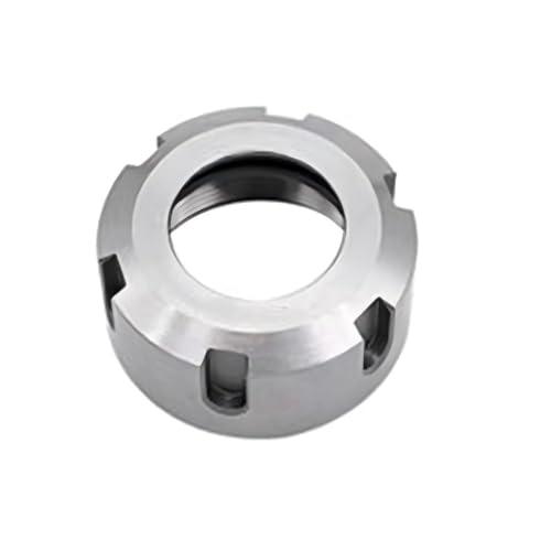 YJQHODY 1 Stück ER8-ER40 Spannzangenmutter Typ A/M/UM, M14x0,75 Hochpräzise Metallspannzangenmutter for CNC-Maschinenfutter(M40x1.5) von YJQHODY
