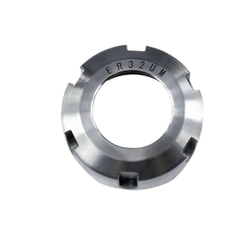 YJQHODY 1 Stück Spannmutter ER8-40, Typ A/M/UM, abriebfeste Spannmutter for die Metallbearbeitung for CNC-Maschinenfutter(50mm*22.5mm) von YJQHODY