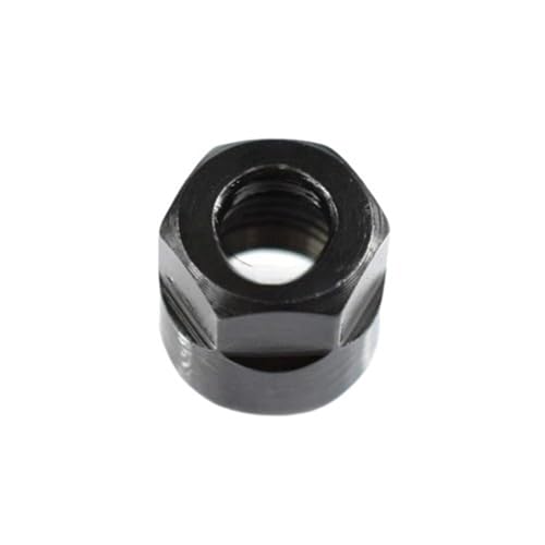 YJQHODY 1 Stück Spannzangen-Spannmutter ER8-ER40, A/UM-Typ, hochharte Metall-Spannzangen-Spannmutter for Fräser(M14*0.75) von YJQHODY