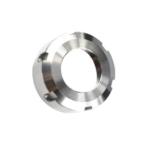 YJQHODY 1 Stück Spannzangen-Spannmutter ER8-ER40, A/UM-Typ, hochharte Metall-Spannzangen-Spannmutter for Fräser(M32*1.5) von YJQHODY