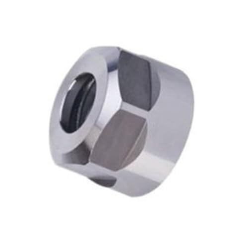 YJQHODY 1-teilige Spannzangenmutter, ER11-ER32 A/UM-Typ, Metall-Spannzangenmutter mit erhöhter Härte for Spannfutterdrehmaschinen(M14*0.75) von YJQHODY