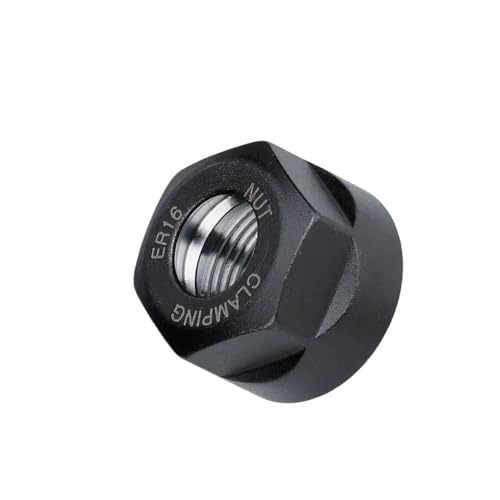 YJQHODY 1-teilige Spannzangenmutter Typ A/M/UM, ER8/11/16/20/25/32/40 Effiziente Spannzangenmutter aus Metall for Fräser(28mm*17.5mm) von YJQHODY