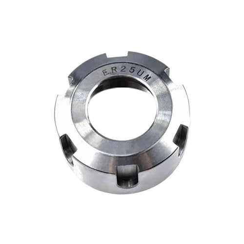 YJQHODY 1-teilige Spannzangenmutter Typ A/M/UM, ER8/11/16/20/25/32/40 Effiziente Spannzangenmutter aus Metall for Fräser(42mm*20mm) von YJQHODY