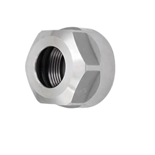 YJQHODY 10 Stück ER8-ER25 Spannzangenmuttern aus Metall, Spannfuttermuttern vom Typ A/M/UM for Fräser(M10x0.75) von YJQHODY