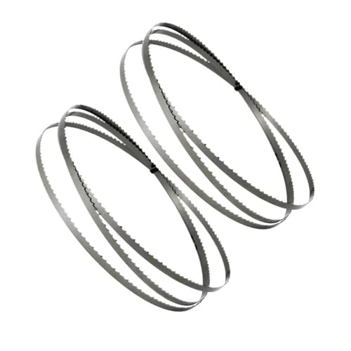 YJQHODY 2 Stück 6 TPI Bandsäge for Schneiden von Holzteilen, 67-3/8 Zoll x 1/4 Zoll Holzsägeblätter for Holzprodukte YJQHODY 2 Stück 6 TPI Bandsäge for Schneiden von Holzteilen, 67-3/8 Zoll x 1/4 Zoll Holzsägeblätter for Holzprodukte von YJQHODY