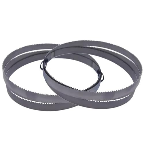 YJQHODY 2 Stück Bandsägeblätter Bi-Metall M42, Präzisions-Bandsägeblätter for Schneiden von Eisenarbeiten, 1638 mm x 13 mm x 0,65 mm x 14 Zähne von YJQHODY