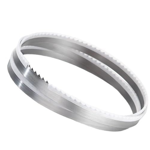 YJQHODY 2 Stück Bandsägeblätter for Schneiden von Fleisch, 2000 mm x 16 mm x 0,56 mm x 4 Zähne pro Zoll, Knochenbandsägeblätter for Schneiden großer Fleischstücke YJQHODY 2 Stück Bandsägeblätter for Schneiden von Fleisch, 2000 mm x 16 mm x 0,56 mm x 4 Zähne pro Zoll, Knochenbandsägeblätter for Schneiden großer Fleischstücke von YJQHODY