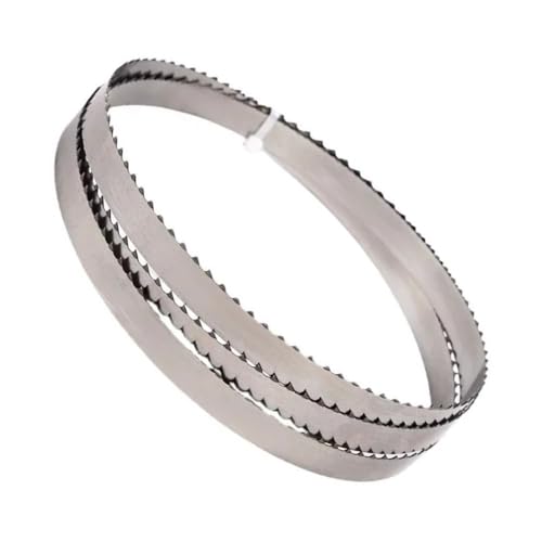 YJQHODY 3 Stück Bandsägeblätter, gute Zähigkeit, Bandsägeblätter 2240 mm * 10 mm * 0,65 mm * 6TPI for Schneiden von Sperrholz von YJQHODY
