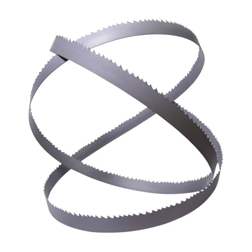 YJQHODY 3 Stück Bimetall-HSS-Bandsägeblätter, 1140 mm x 13 mm, 8/12 TPI, verschleißfest, Ersatzbandsägeblatt YJQHODY 3 Stück Bimetall-HSS-Bandsägeblätter, 1140 mm x 13 mm, 8/12 TPI, verschleißfest, Ersatzbandsägeblatt von YJQHODY