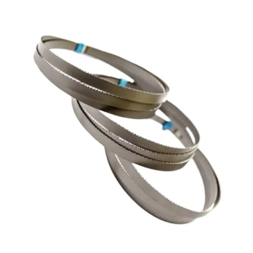 YJQHODY 3 Stück M42 Bimetall-Bandsägeblätter, 10/14 TPI, variable Teilung, 1140 mm Metall-Bandsägeblätter for Metallschneiden YJQHODY 3 Stück M42 Bimetall-Bandsägeblätter, 10/14 TPI, variable Teilung, 1140 mm Metall-Bandsägeblätter for Metallschneiden von YJQHODY