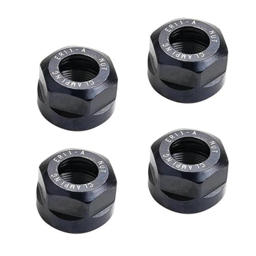 YJQHODY 4 Stück Metallmuttern M14 x 0,75 mm, ER11 A-Typ, praktische Spannzangenmuttern for Fräserhalter YJQHODY 4 Stück Metallmuttern M14 x 0,75 mm, ER11 A-Typ, praktische Spannzangenmuttern for Fräserhalter von YJQHODY